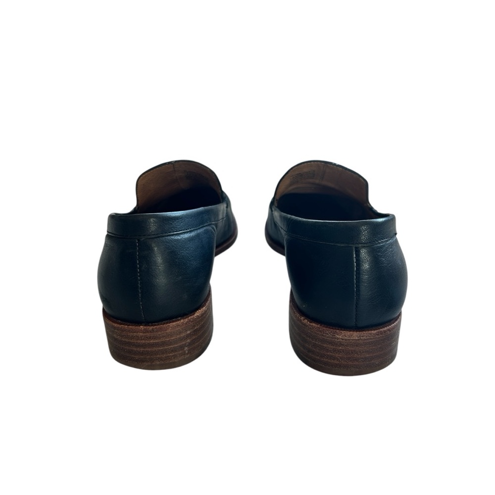 Madewell The Frances Black Leather Almond Toe Slip On Loafer Women’s Size 7.5 - Picture 5 of 10